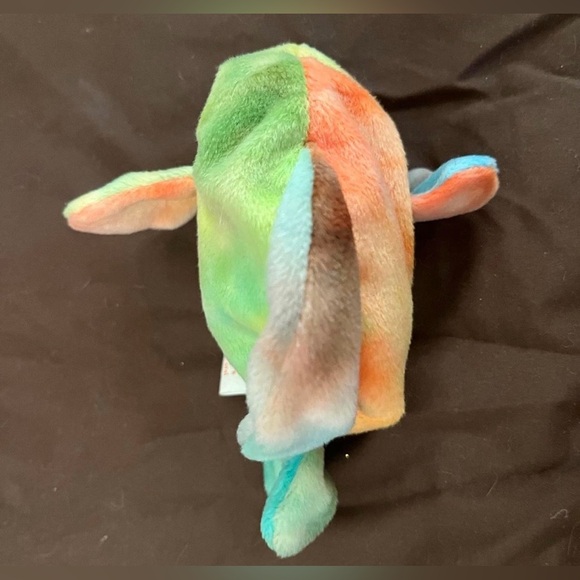 Ty Beanie Babies Multicolor Plush Fish - “Coral” - Picture 6 of 7